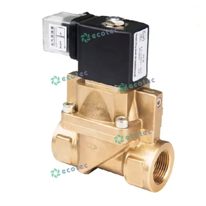 Ecotec AC220V DC24V փողային Cng բարձր ճնշման կոմպրեսորային էլեկտրամագնիսական փական