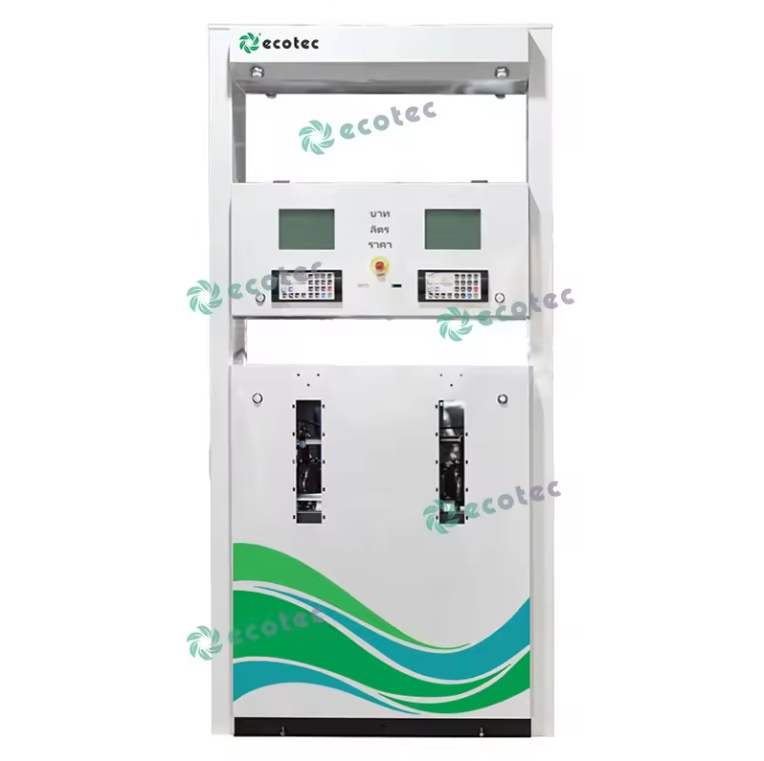 M&aacute;quina dispensadora de combustible de gasolinera Ecotec E244, dispensador de bomba de combustible de gasolina con luz LED