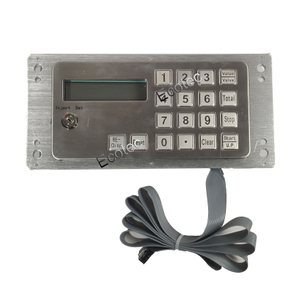 أجزاء موزع الوقود من Ecotec لوحة مفاتيح معدنية مع شاشة بيضاء لموزع الوقود M1