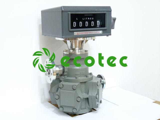 Ecotec LPG Dispenser Meter Gas Flow Meter dengan Penghitung Elektronik untuk SPBU