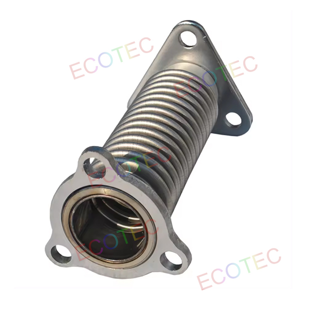 Ecotec נירוסטה אוגן צינור גמיש עבור מתקן דלק תחנת שמן
