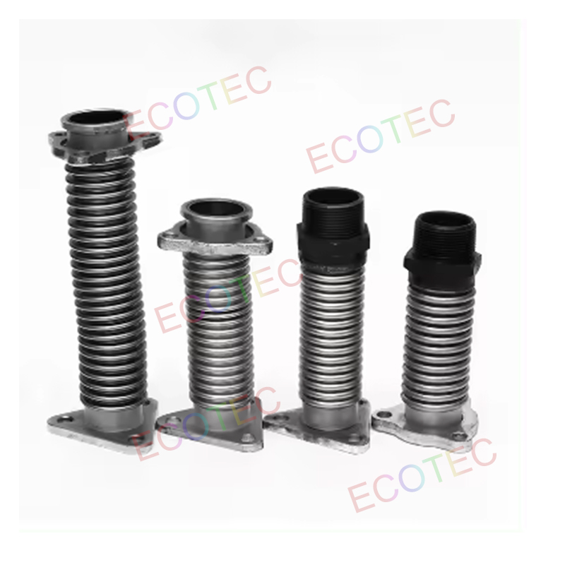 หน้าแปลนสแตนเลส Ecotec ในเกลียวตัวผู้ออกท่ออ่อนสำหรับตู้จ่ายน้ำมันเชื้อเพลิงของสถานีน้ำมัน