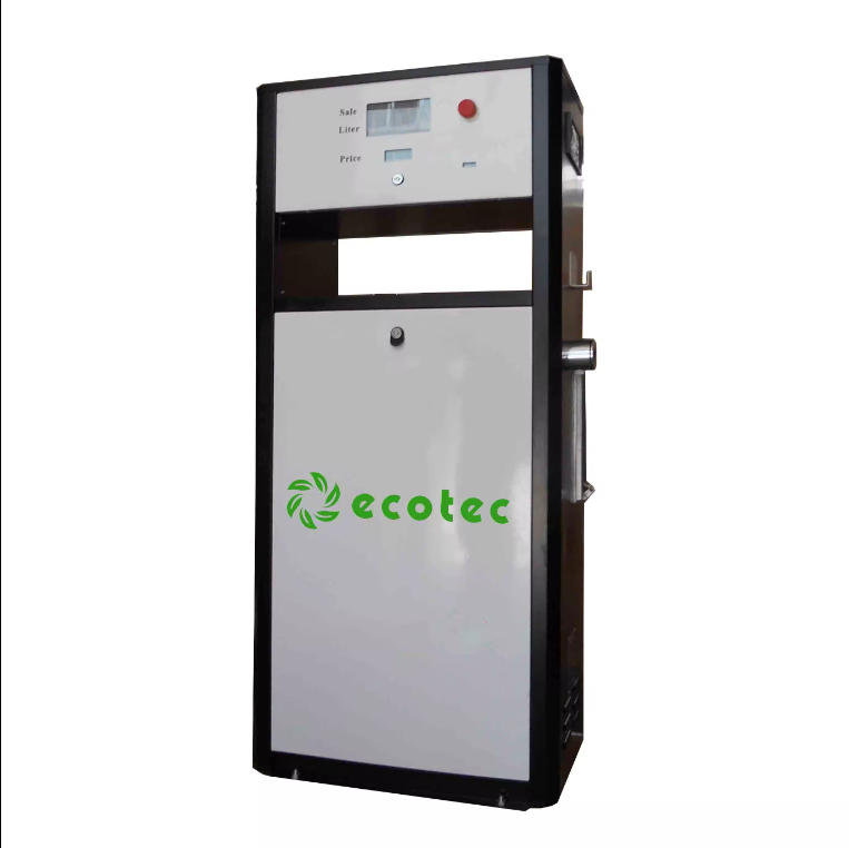 Ecotec Single Pump Fuel Dispenser AG112 med enkelmunstycke med skrivare