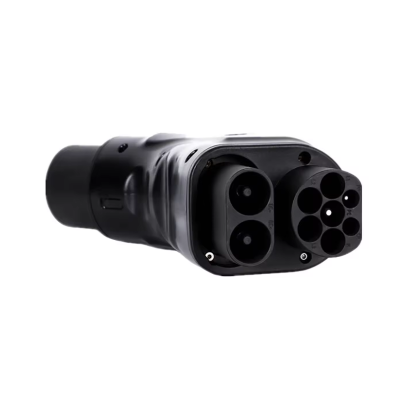 Conector Ecotec DC CHAdeMO ev plugue de carregador r&aacute;pido para carregador EV 125A 200A cabo de 5 metros