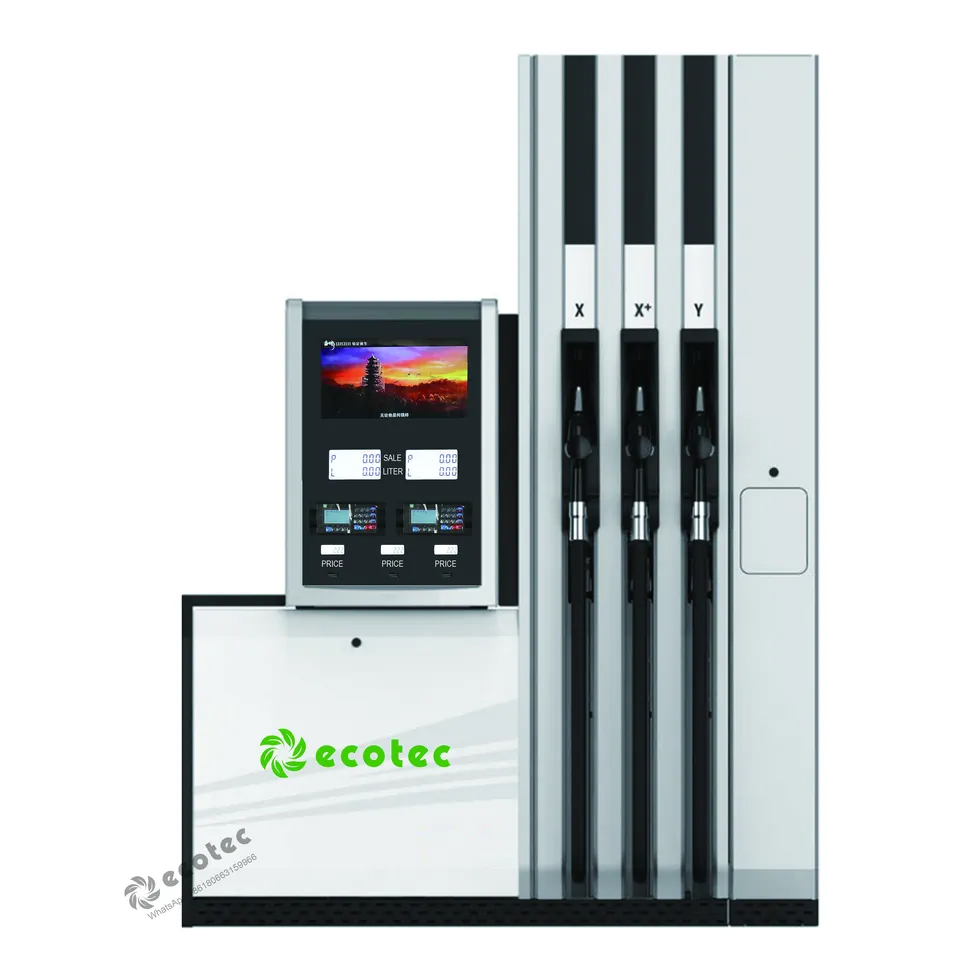 Ecotec FC366 LCD ማሳያ ብጁ ነጠላ እና ድርብ ከፍተኛ 8 ኖዝል ነዳጅ ማከፋፈያ ለሽያጭ