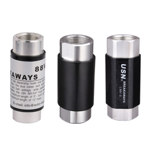 Aistar durable v&aacute;lvula de cierre de /emergency de las escapadas de la aleaci&oacute;n de aluminio de 1 pulgada para el dispensador de combustible