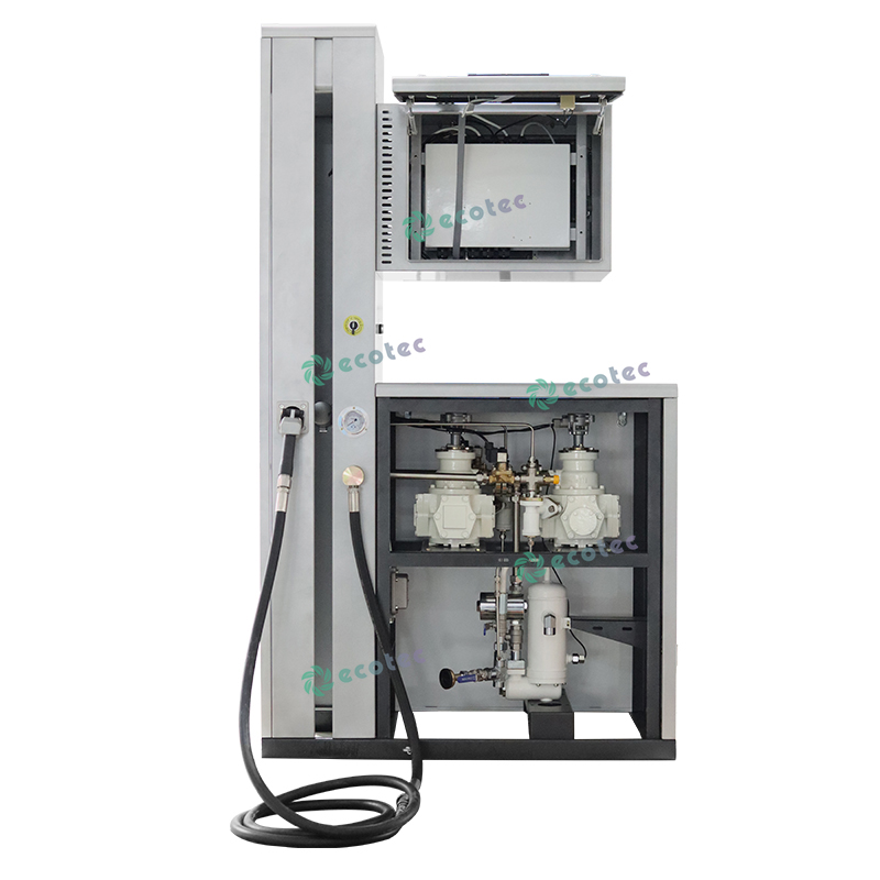 Ecotec kahe otsikuga LPG dosaator auto t&auml;itmismasin gaasi t&auml;itepump LPG jaama jaoks