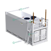 이중 노즐 연료 디스펜서를 갖춘 Ecotec 4500L 45FT 연료 컨테이너 스테이션
