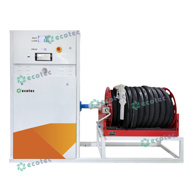 Ecotec Heavy duty 200L/M d&aacute;vkovač 2-palcov&yacute; s hadicov&yacute;m navijakom Ponorn&yacute; d&aacute;vkovač paliva pre čerpaciu stanicu