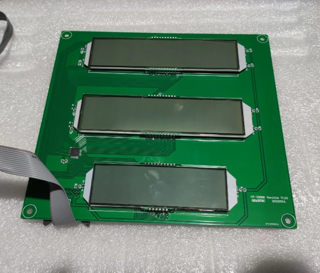 664 Digit Harga Jualan Liter Paparan Skrin Tiga Bahagian Pengawal Elektrik Dispenser Bahan Api untuk Stesen Minyak