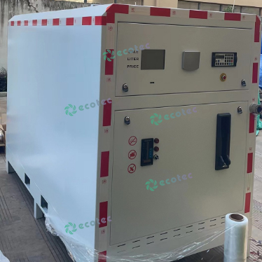 Ecotec 1 পণ্য/1 নজল 3000L মিনি ফুয়েল স্টেশন/মোবাইল ফুয়েল স্টেশন