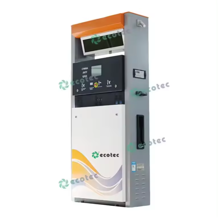 Ecotec tilpasset benzinbr&aelig;ndstofpumpe dispenser &Eacute;n dyse til tankstation E112 br&aelig;ndstof dispenser maskine med LED lys