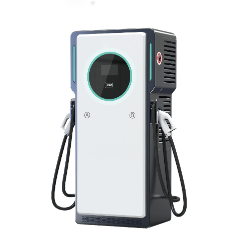 CCS Split Cabinet DC Fast EV laturi Lattiaan asennettu 30kw DC-latausasema