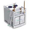 이중 노즐 연료 디스펜서를 갖춘 Ecotec 4500L 45FT 연료 컨테이너 스테이션