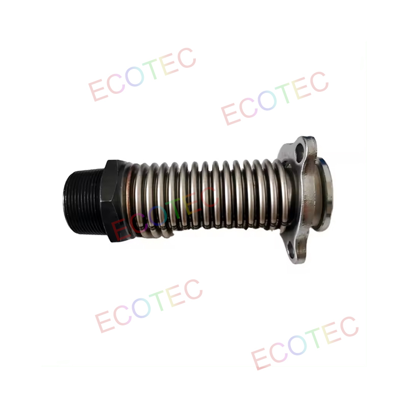 หน้าแปลนสแตนเลส Ecotec ในเกลียวตัวผู้ออกท่ออ่อนสำหรับตู้จ่ายน้ำมันเชื้อเพลิงของสถานีน้ำมัน
