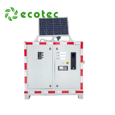 Mini benzinska stanica od 1000L sa solarnim panelom