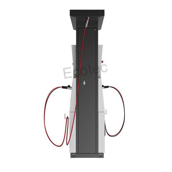 Ecotec Double Nozzle CNG Dispenser til CNG Station
