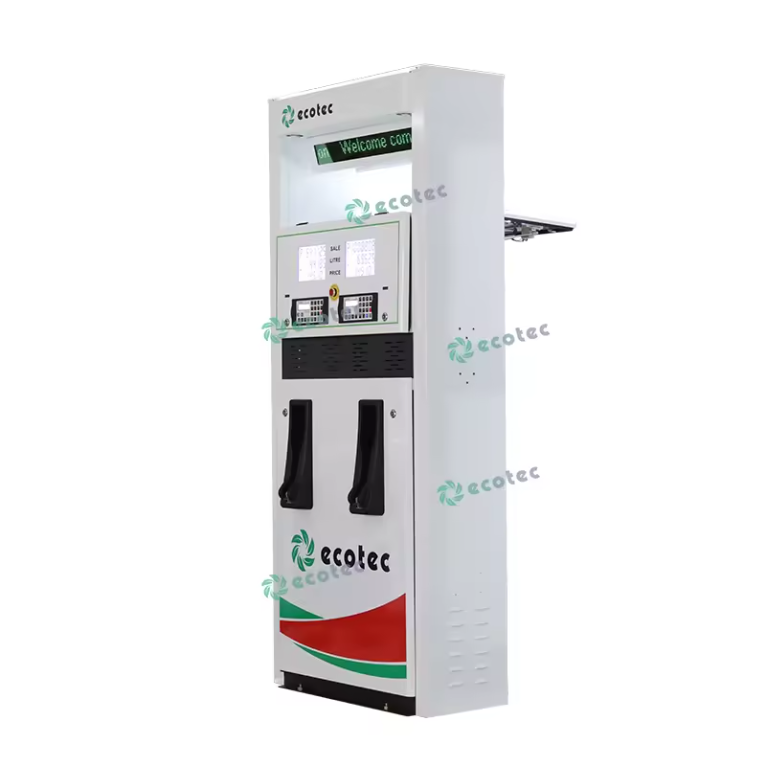 M&aacute;quina dispensadora de combustible de gasolinera Ecotec E244, dispensador de bomba de combustible de gasolina con luz LED