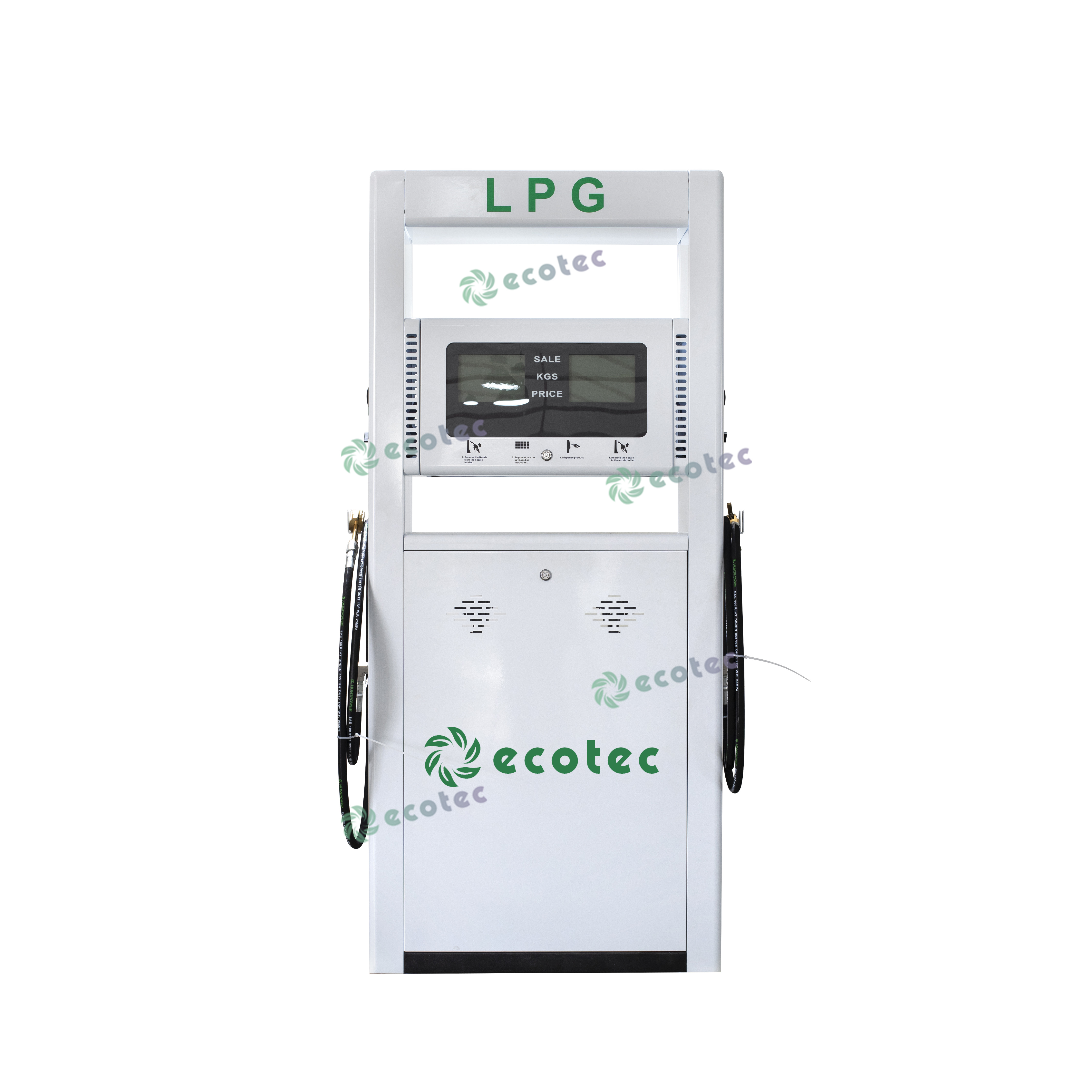 Ecotec LPG-p&aring;fyllningsmaskin LPG-pump LPG-dispenser LPG-p&aring;fyllningsutrustning f&ouml;r bensinstation