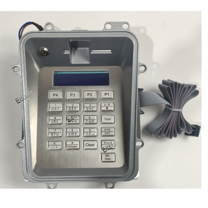 Ecotec Fuel Dispenser Parts Keyboard ແປ້ນພິມໂລຫະສີຟ້າທີ່ມີປຸ່ມ preset ສໍາລັບ Fuel Dispenser M3 
