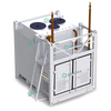 이중 노즐 연료 디스펜서를 갖춘 Ecotec 4500L 45FT 연료 컨테이너 스테이션