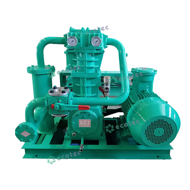 Plynov&yacute; kompresor Ecotec LPG Kompresor prop&aacute;nov&eacute;ho plynu LPG na vypr&aacute;zdňovanie n&aacute;drže na skvapalnen&yacute; plyn