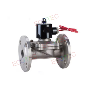 โซลินอยด์วาล์วหน้าแปลนสแตนเลส Ecotec สำหรับเครื่องวัดอัตราการไหล LC ของปั๊มน้ำมัน