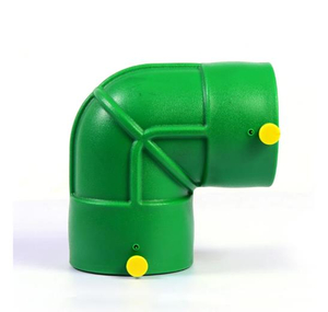 Ecotec 90 Degree Elbow Electrofusion HDPE Pipe Fiting mo te teihana hau