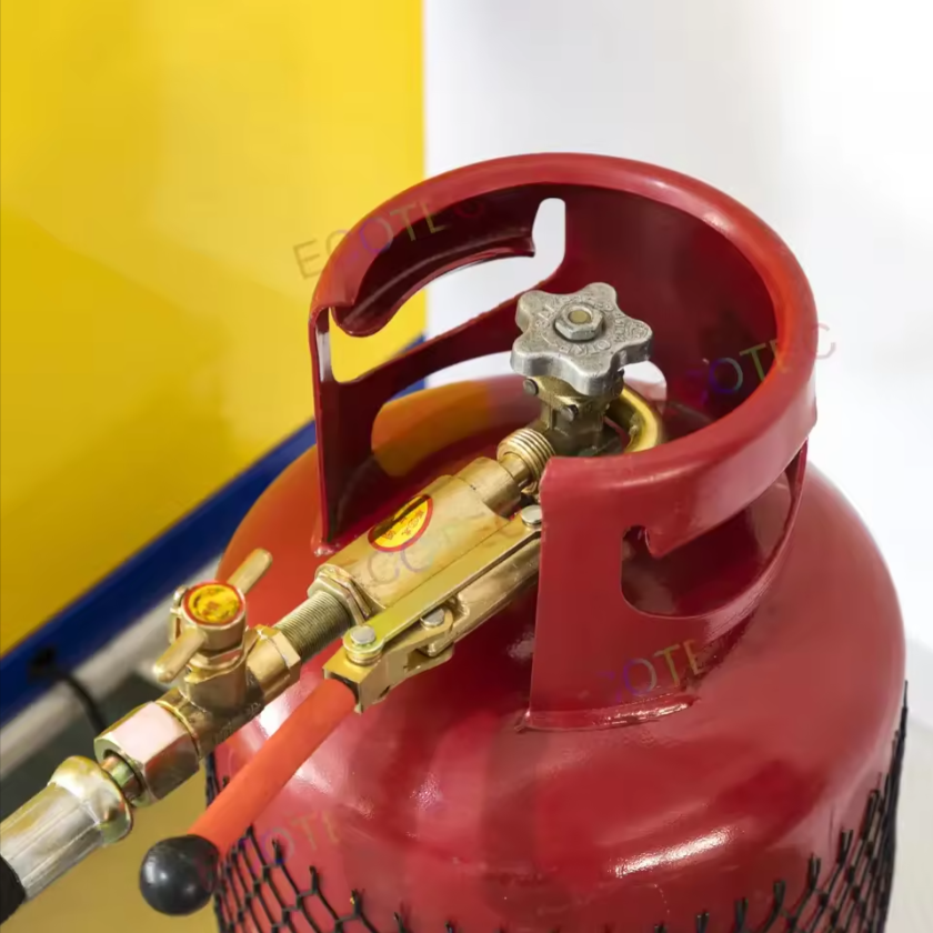 Ecotec LPG 充填スキッドステーション 100CBM 充填スケール付き