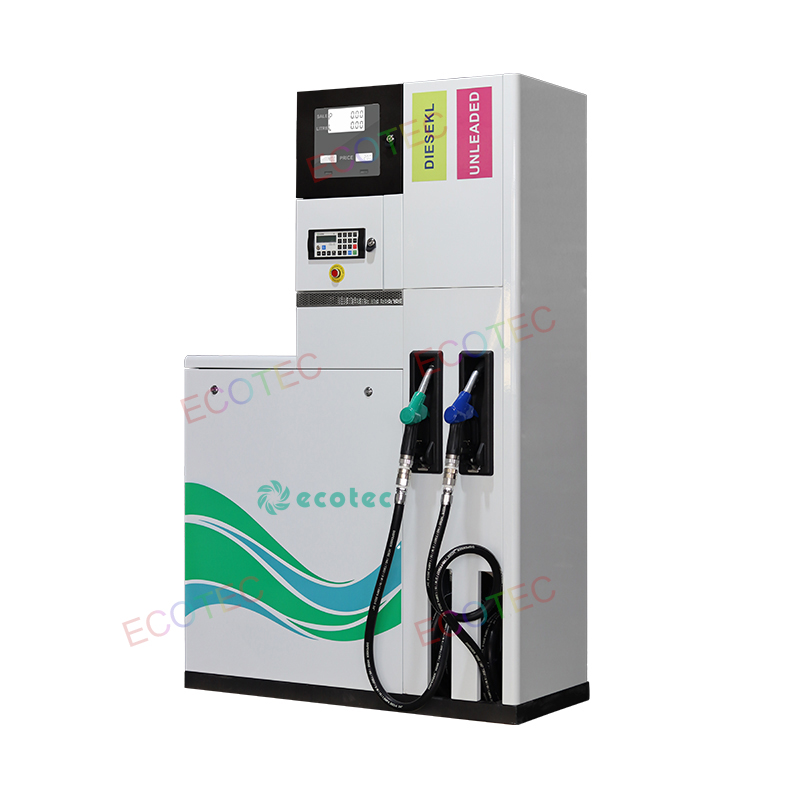 Pampu ya Kituo cha Mafuta cha Ecotec Bomba Moja ya Nozzle ya Kutoa Mafuta ya Tatsuno Pumpu ya Vituo vya Mafuta
