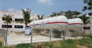 STESEN SKID PENGISIAN LPG Ecotec 100CBM dengan Skala Pengisian