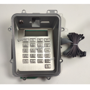 Ecotec Fuel Dispenser Parts Клавіатура. Біла металева клавіатура з попередньо встановленою кнопкою для паливної колонки M3. 