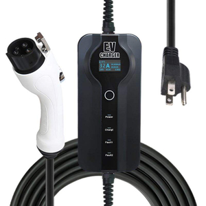 ہوم ac ev چارجر 11kw 16a ٹائپ 2 EVSE پورٹیبل وال ماونٹڈ چارجنگ اسٹیشن