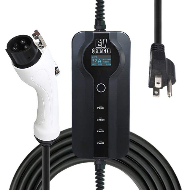 Οικιακός φορτιστής ac ev 11kw 16a Τύπος 2 EVSE Φορητοί σταθμοί φόρτισης τοίχου