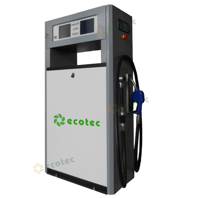 Ecotec Single Pump Fuel Dispenser AG112 med enkelmunstycke med skrivare