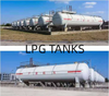 Zbiornik LPG o pojemności 20 ton i pojemności 40 metr&oacute;w sześciennych Stacja LPG