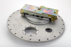 Flange 20'' 2 huller aluminiumslegering mandehul med diameter ∅9,5 mm