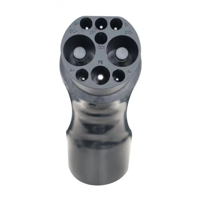 Conector Ecotec DC CHAdeMO ev plugue de carregador r&aacute;pido para carregador EV 125A 200A cabo de 5 metros