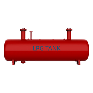 30 tons 60 kubikmeter vakuumforseglet design LPG underjordisk lagertank