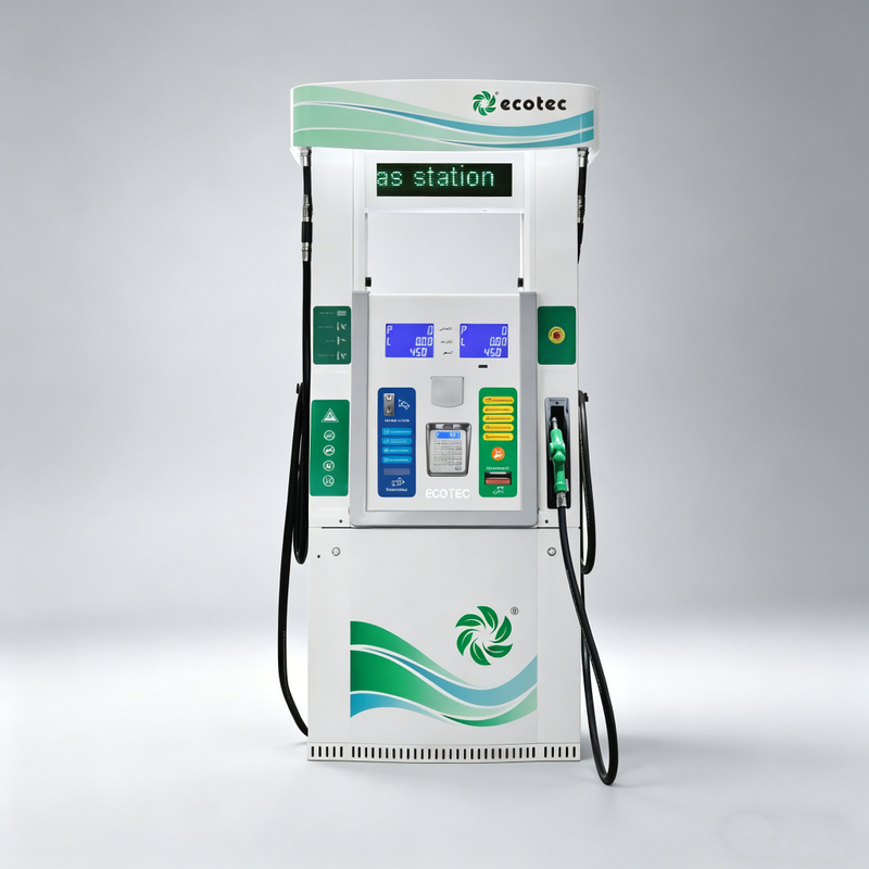 Ecotec automat za gorivo s bankomatom s dvije mlaznice Benzinska postaja Gorivo automat za prodaju plina