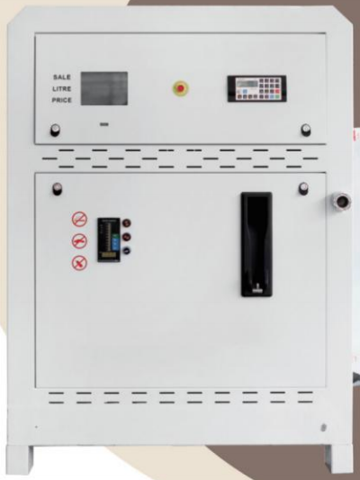Dispenser Gas Cerdas Mini Seluler SPBU Portabel 6000L Nosel Tunggal untuk Dijual