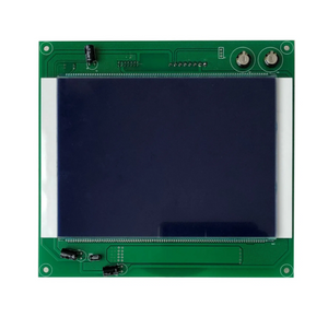 Көк фондық ақ қаріпті жанармай диспенсерінің толық экранды дисплейі 664 жанармай құю станциясының электр контроллері