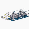 Ecotec Oil Refineries Lng Smart Loading Skid Mounted with Loading Batch Controller Valve για βενζινάδικο