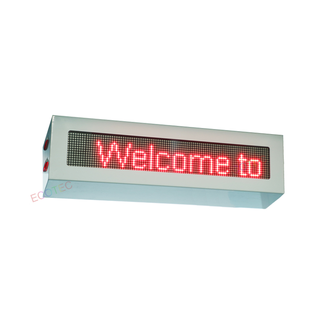 Ecotec LED para Dispensador de Combustible P10 Color Rojo con Estuche