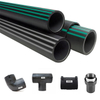 HDPE パイプ埋設 PE Upp Sc 溶接減速機テスト ポート 125/110 ミリメートル