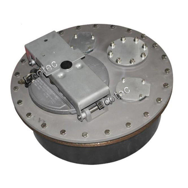 Ecotec Lpg Tank Cover Rustfrit St&aring;l Manhole Cover til LPG DISPENSER DELE
