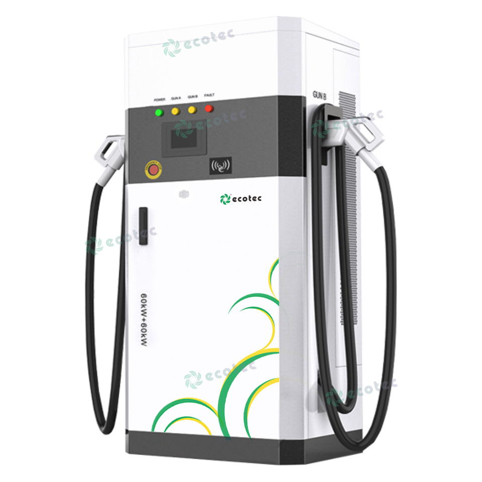&Icirc;ncărcător Ecotec 120 Kw DC EV &Icirc;ncărcare simultană AC pentru vehicule cu energie noi