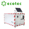 Mini benzinska stanica od 1000L sa solarnim panelom