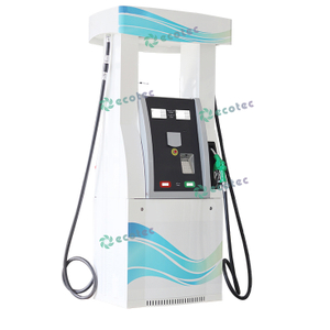 Pompa Submersible Dispenser Bahan Bakar Dua Nosel Ecotec dengan Sistem Kartu ID