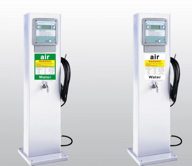 Ecotec-bandinflator vir motorvulmasjien outomatiese bandopblaas-bandopblaasstasie vir 2 bande